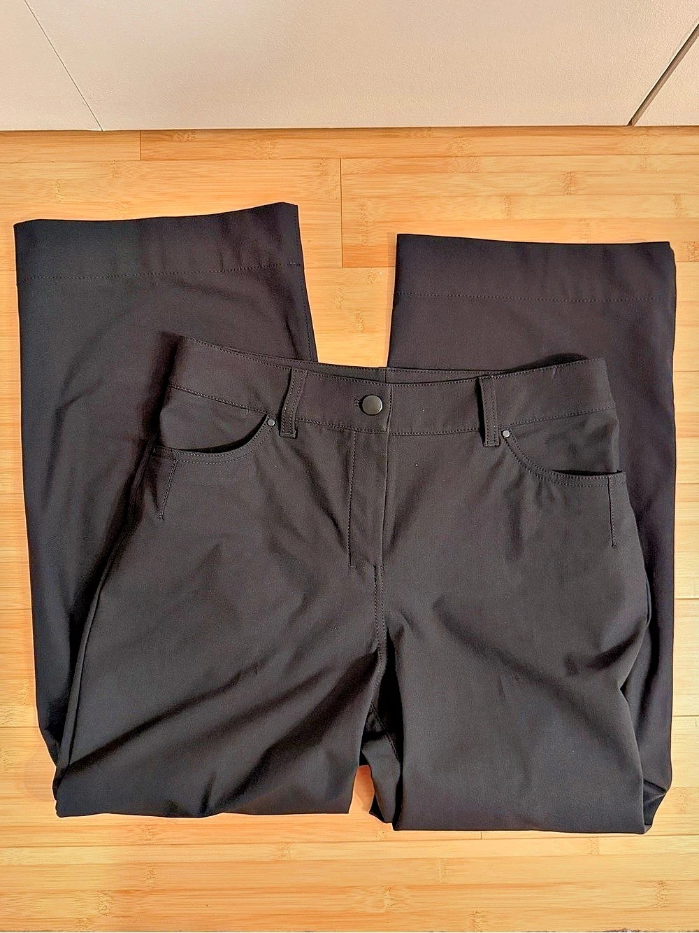 lululemon City Sleek 5 Pocket High-Rise Wide-Leg Pant Wide-Leg Pants Black Waist